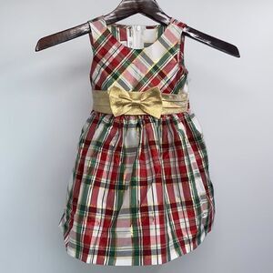 Bonnie Jean Christmas Dress Girls Size 2T